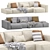 Eten Vertical Mix Sofa Ensemble 3D model small image 1