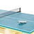 Professional Table Tennis Set with Accessories 3D model small image 2