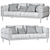 Modern Comfort 3D Sofa Model 3D model small image 4
