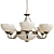 Elegant Windsor Pendant Light 3D model small image 1