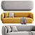  Sleek NOAH Sofa Render Corona 3D model small image 2