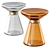 Glass Coffee Table AZMIN Bizzotto 3D model small image 1