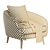 Elegant Hanna Armchair for Style 3D model small image 6