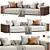 Luxury TRUSSARDI CASA Deven Sofa 3D model small image 1