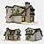 Rustic Charm Farmhouse Decor 3D model small image 14