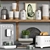 Modern Kitchen Accessories Set 3D 3D model small image 2
