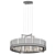 Glowing Halo Pendant Chandelier 3D model small image 2