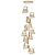 Luxury Magna Chandelier for VRay 3D model small image 1