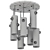 Cascading Chandelier: Obscura 7 3D model small image 2