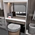 Premium Decorative Wardrobe Model 3D model small image 6