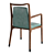 Modern Giorgetti Ibla Chairs 3D model small image 4