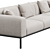 Elegant 4-Seater Bon Adea Sofa 3D model small image 2