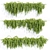 Vertical Hanging Plants Collection 3D model small image 1