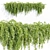 Vertical Hanging Plants Collection 3D model small image 2