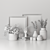 Antialiasing Decor Model - Stack Not Collapsed 3D model small image 3