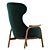 Wittmann VUELTA High Back Armchair 3D model small image 4