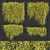 Outdoor Ivy Leaf Bush 3D 3D model small image 1