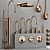 Modern Gessi GOCCIA Faucet Collection 3D model small image 3
