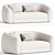 Modern Elegance Barnabas Sofa 3D model small image 1