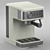 Stylish Espresso Maker, 3-in-1 3D model small image 4