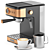 Stylish Espresso Maker, 3-in-1 3D model small image 5