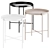 Gladom Serving Table - Ikea 3D model small image 1