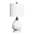 Mercury Silver Glass LED Lamp 3D model small image 2