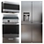 Haier 4-Piece Appliance Set 3D model small image 1