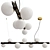 Sleek Planeta S Console Table 3D model small image 1