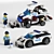 Lego Police 3D Model Kit 3D model small image 2