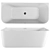 Abber Acrylic Bathtub 160x75SupportedContentDimensions 3D model small image 1