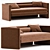 Modern Modular Segment Sofa 3D model small image 1