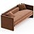 Modern Modular Segment Sofa 3D model small image 2