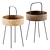 Masha Cork Side Table 38x67 cm 3D model small image 1