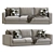 Modern Modular Sofa Design 2013 3D model small image 1