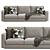 Modern Modular Sofa Design 2013 3D model small image 4