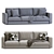 Modern Modular Sofa Design 2013 3D model small image 5