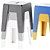 Dainty Butter Stool, 40x38x44 cm 3D model small image 2
