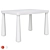 Mammut Kids Table, Nordic Design 3D model small image 2