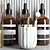 Modern Bathroom Accessories Set for VRay 3D model small image 4