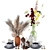 Elegant Decor Set 2015 3D model small image 1