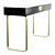 Luxury Lacquered Glinda Console Table 3D model small image 4