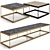 Eichholtz La Quinta Coffee Tables Set 3D model small image 1