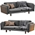 Fredericia Divan Sofa - Modern Elegance 3D model small image 1