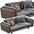 Fredericia Divan Sofa - Modern Elegance 3D model small image 2