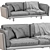 Fredericia Divan Sofa - Modern Elegance 3D model small image 4