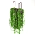 Metal Box Indoor Plants Set 3D model small image 5