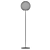 Modern Spherical Floor Lamp 3D model small image 2