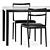 Minimalist Furniture Set by Timeandstyle 3D model small image 3