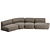 Wendelbo Panorama Curved Sofa 01 3D model small image 4